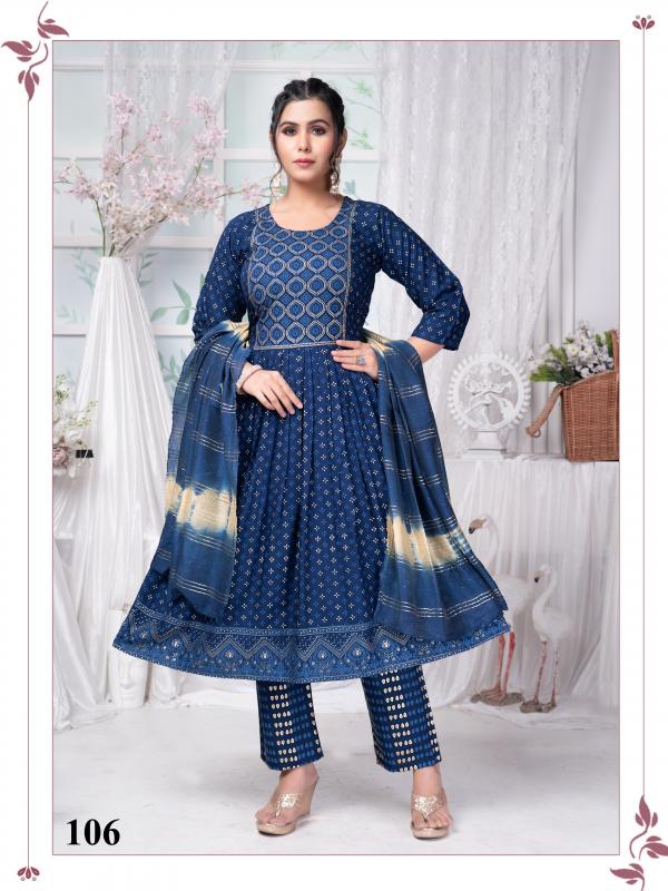 Fashion Talk Annara Screen Printed Kurti Bottom With Dupatta